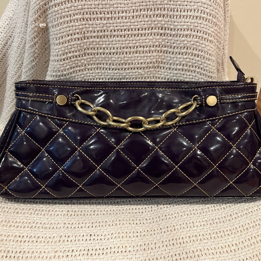 Purple clutch